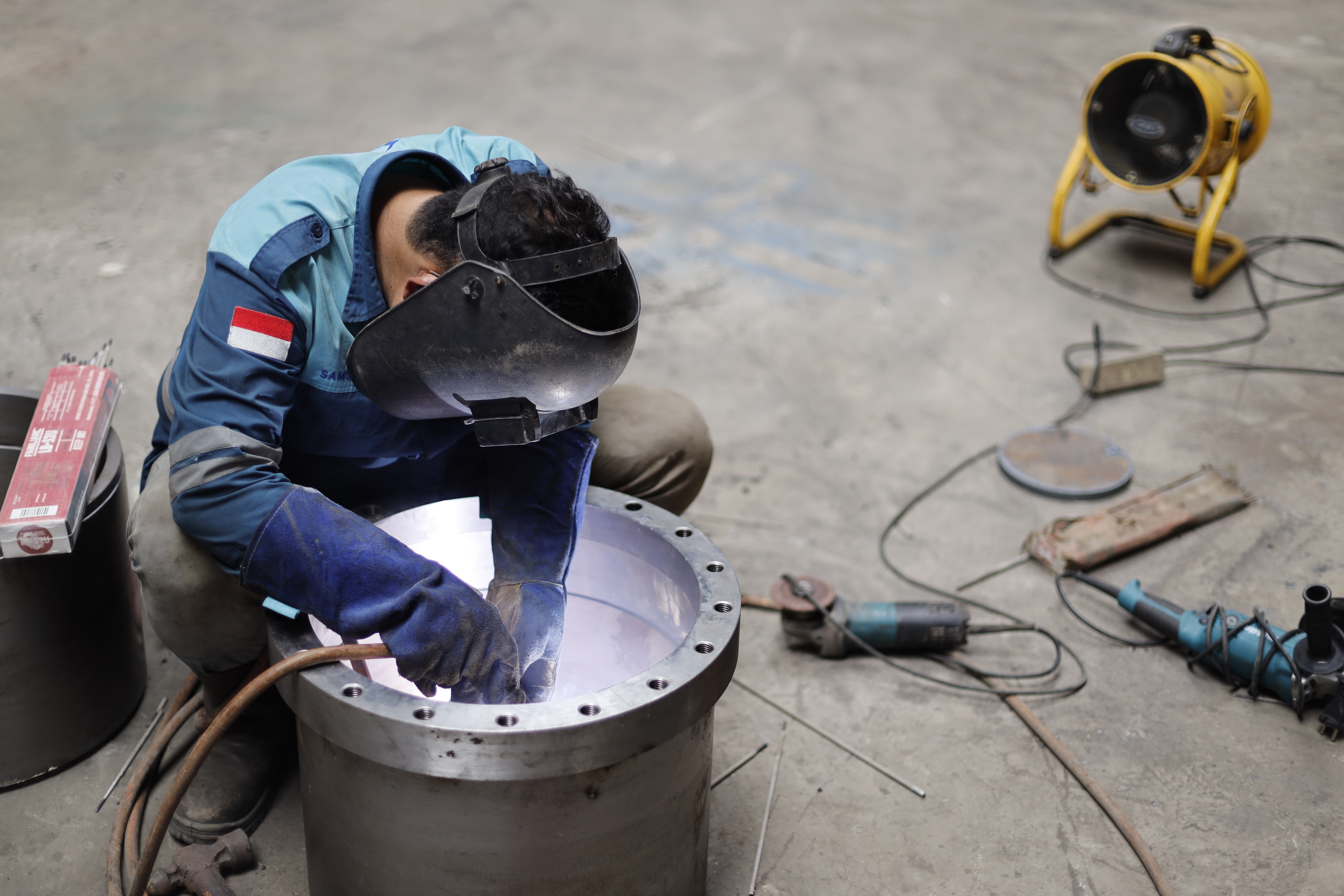 Area fabrikasi workshop